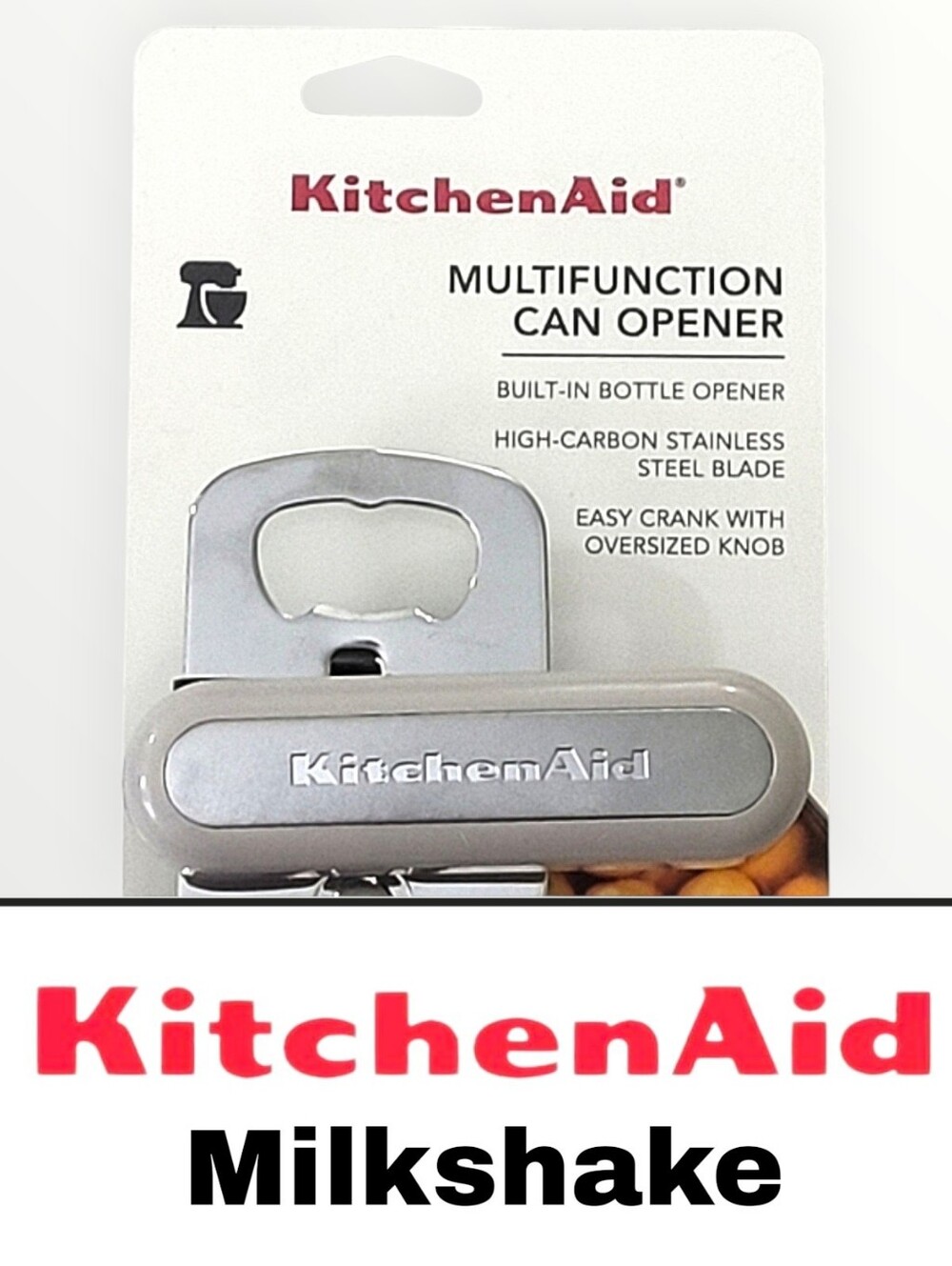 KitchenAid Multifunction Can Opener - Milkshake Color - Picture 3 of 6